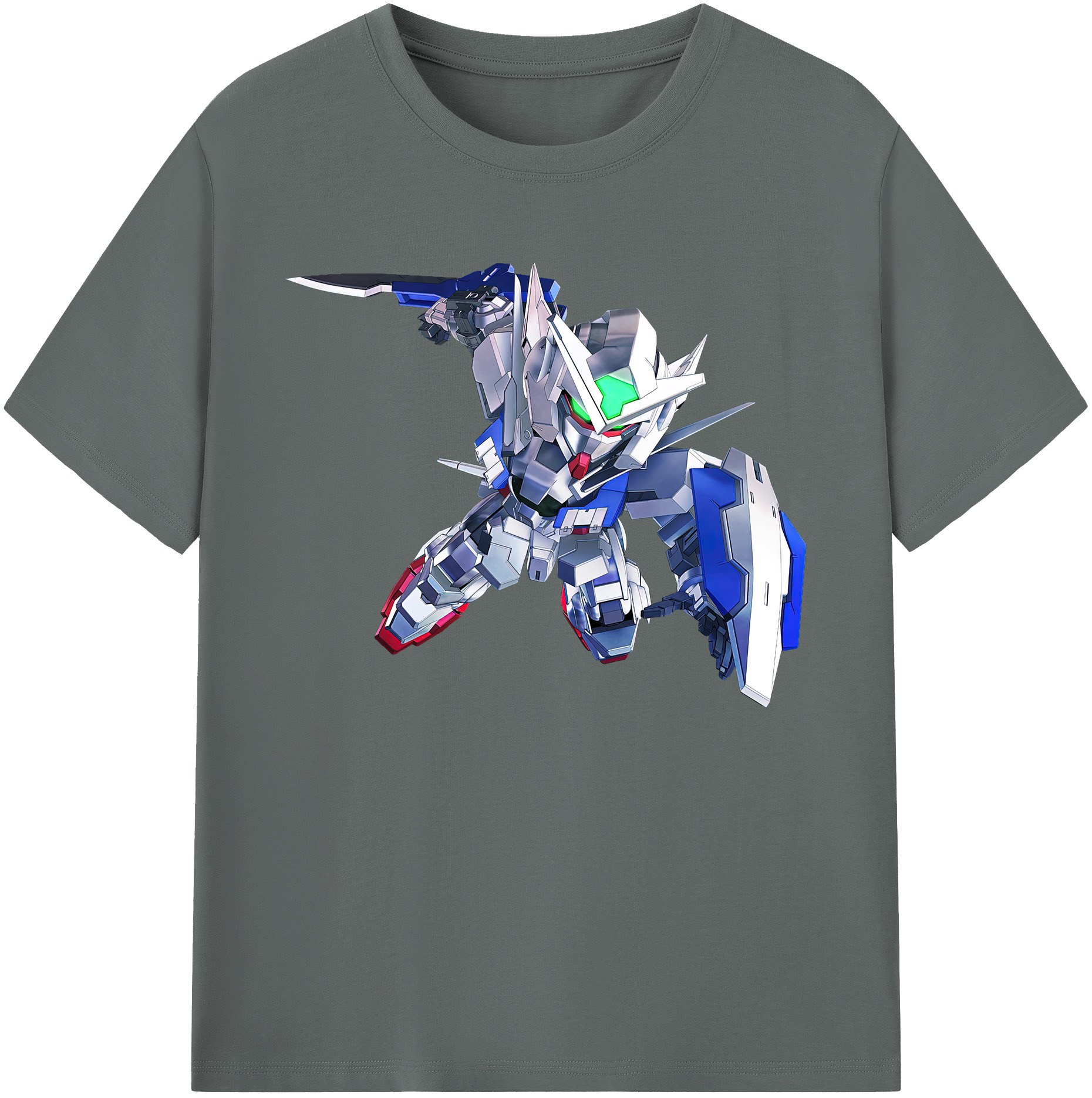 （画像用） 機動戦士ガンダム Mobile Suit Gundam 綿100％ メンズ半袖Tシャツ｜肌触りやわらか＆通気性